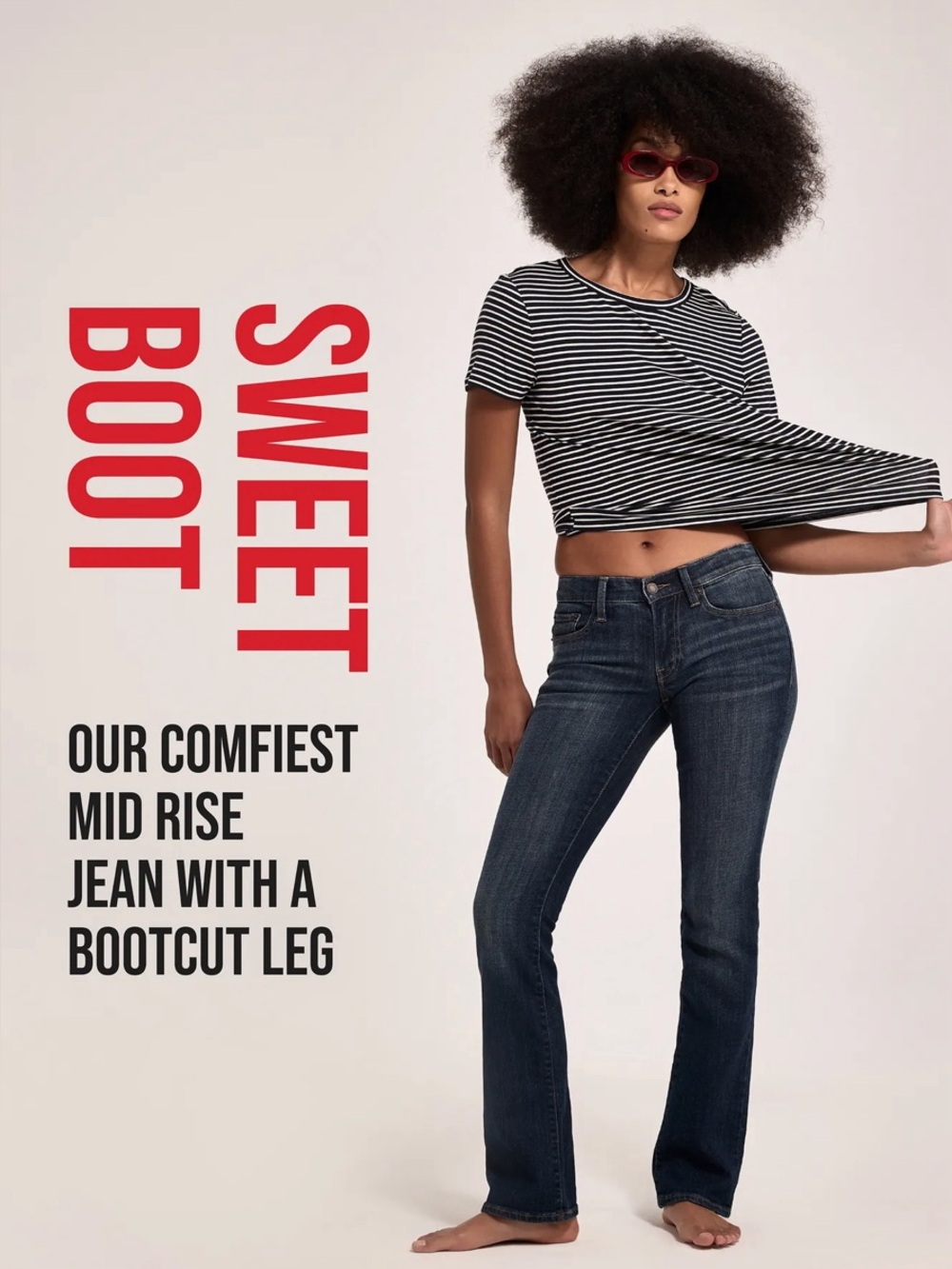 Lucky Brand Sweet Mid-Rise Boot Jeans 27S